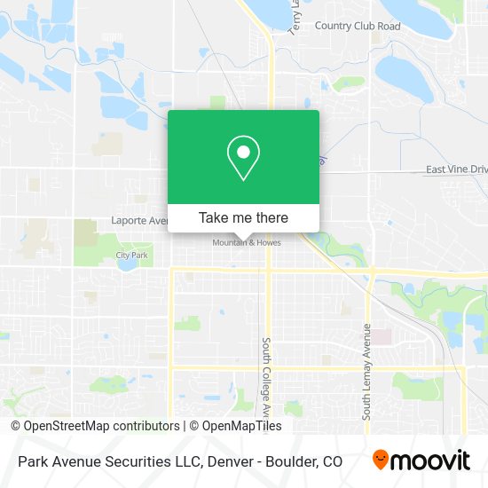 Park Avenue Securities LLC map