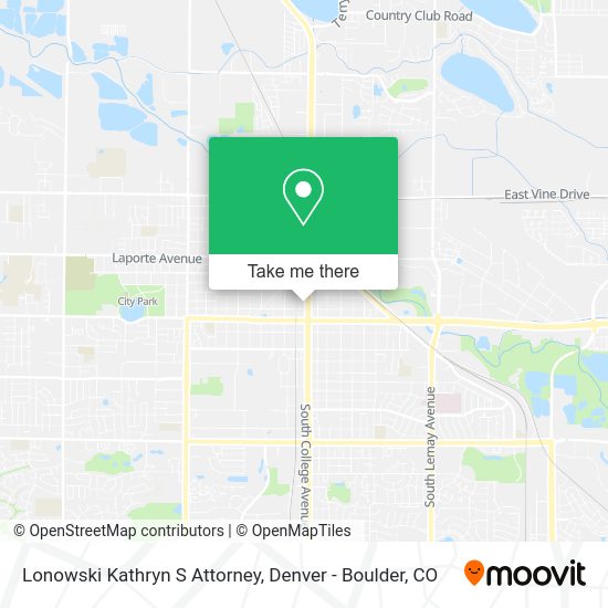 Lonowski Kathryn S Attorney map