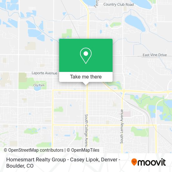 Mapa de Homesmart Realty Group - Casey Lipok