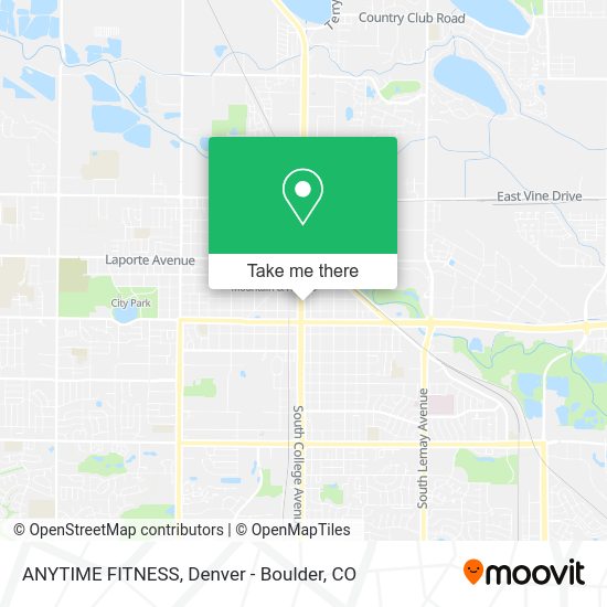 ANYTIME FITNESS map