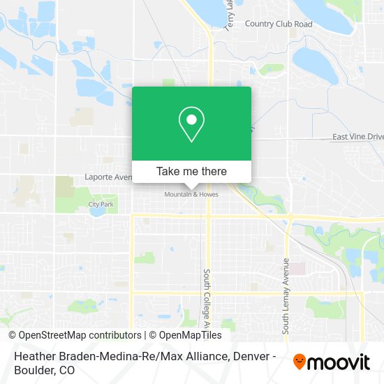 Heather Braden-Medina-Re / Max Alliance map