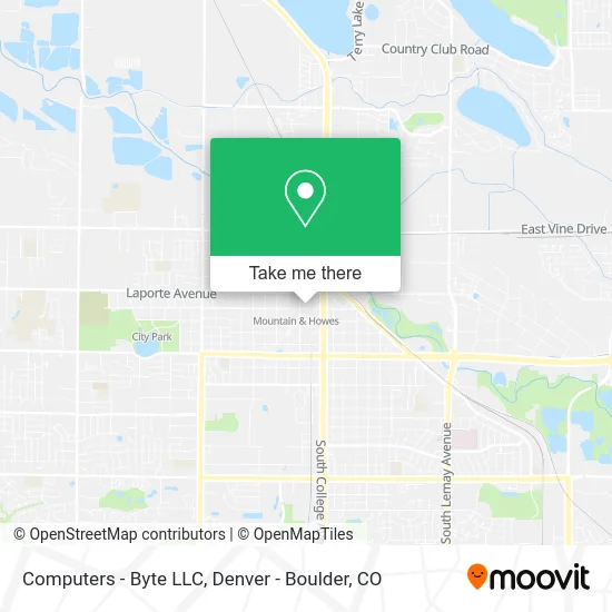 Computers - Byte LLC map