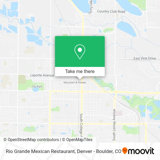 Rio Grande Mexican Restaurant map