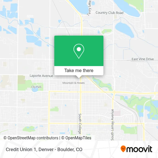 Credit Union 1 map