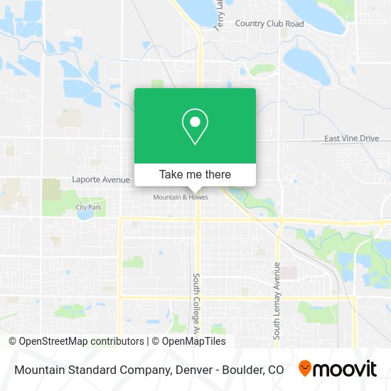 Mapa de Mountain Standard Company