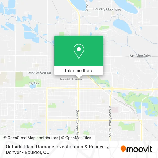 Outside Plant Damage Investigation & Recovery map