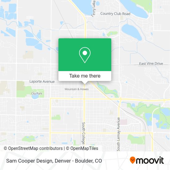 Sam Cooper Design map