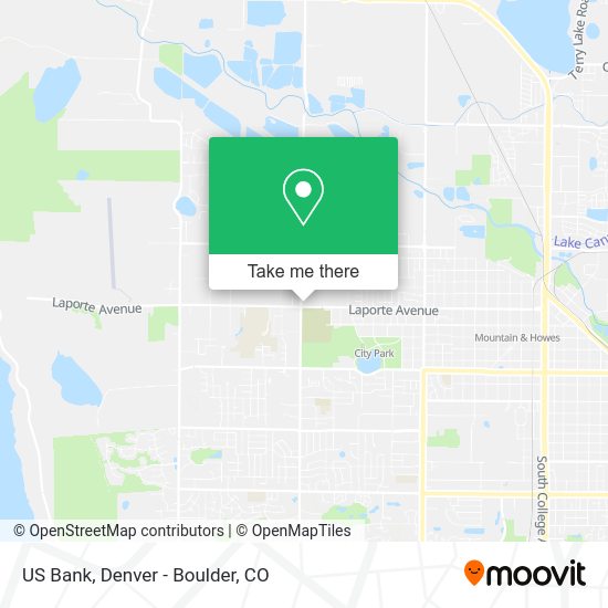 Mapa de US Bank