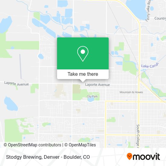 Stodgy Brewing map