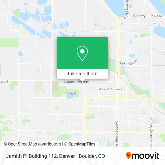 Mapa de Jamith Pl Building 112