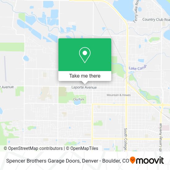 Spencer Brothers Garage Doors map