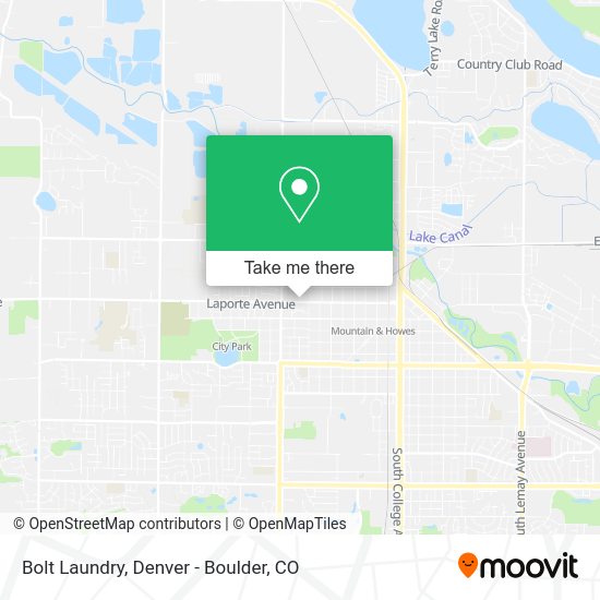 Mapa de Bolt Laundry