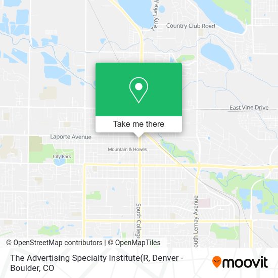 Mapa de The Advertising Specialty Institute