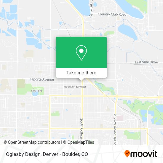 Oglesby Design map