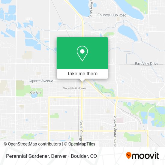 Perennial Gardener map