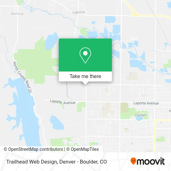 Trailhead Web Design map