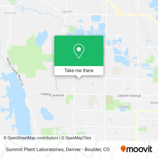 Summit Plant Laboratories map