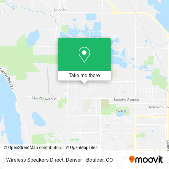 Mapa de Wireless Speakers Direct