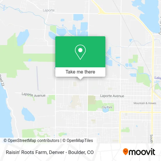 Raisin' Roots Farm map