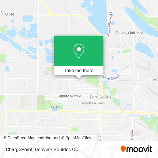 ChargePoint map