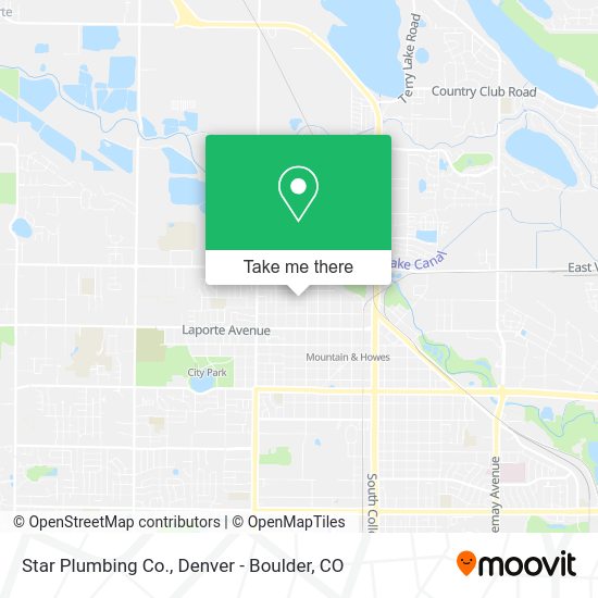 Mapa de Star Plumbing Co.
