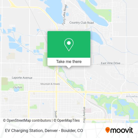 EV Charging Station map