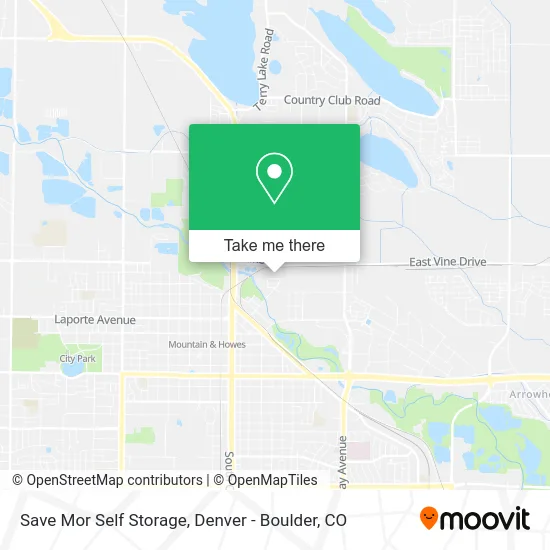 Save Mor Self Storage map