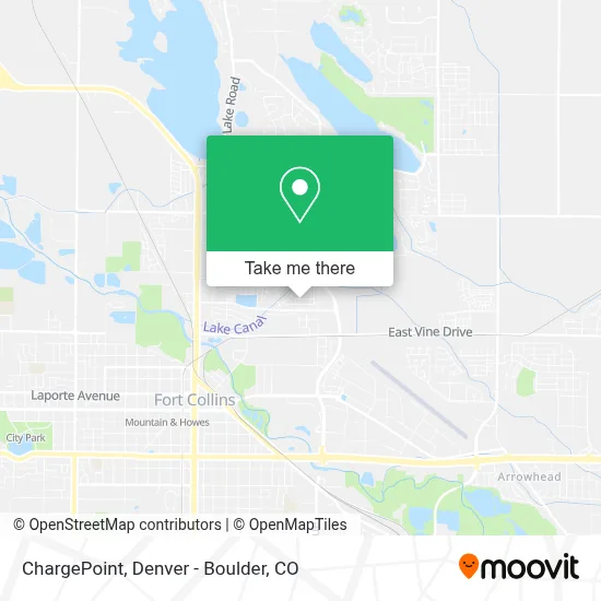 ChargePoint map
