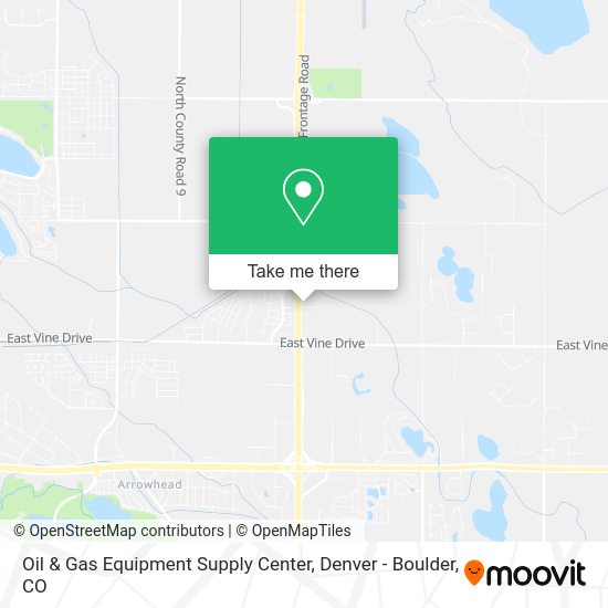 Oil & Gas Equipment Supply Center map