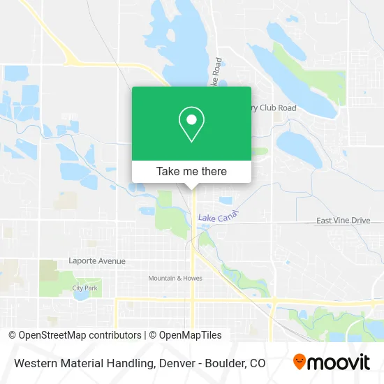 Mapa de Western Material Handling