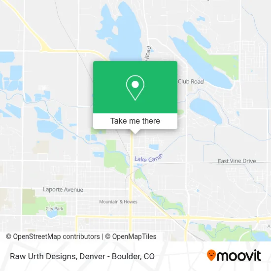 Raw Urth Designs map