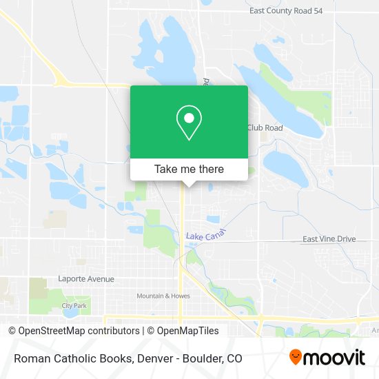 Mapa de Roman Catholic Books