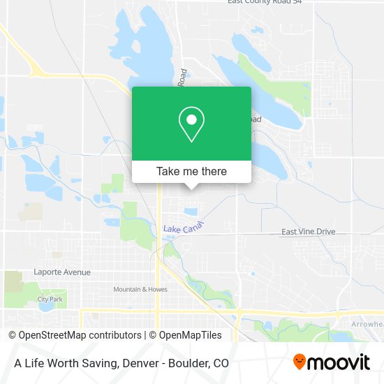 A Life Worth Saving map
