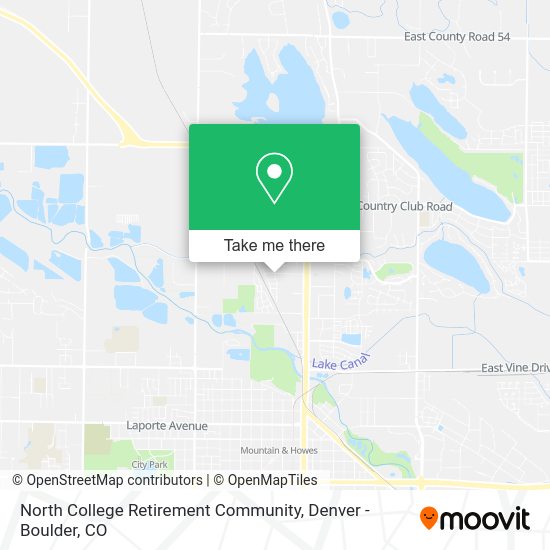 North College Retirement Community map