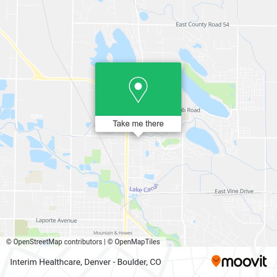 Interim Healthcare map