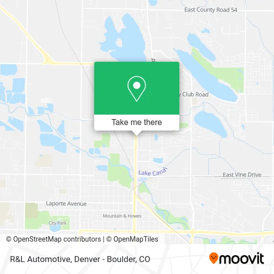 R&L Automotive map