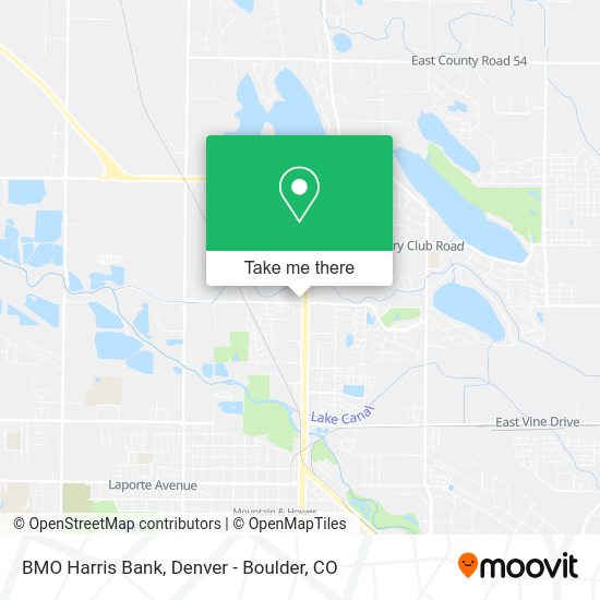 BMO Harris Bank map