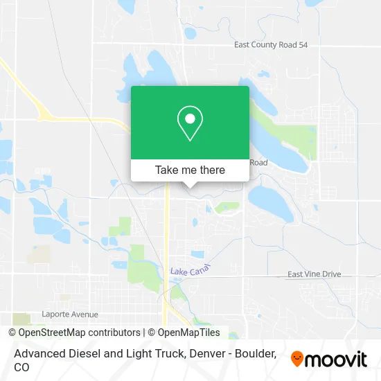 Advanced Diesel and Light Truck map