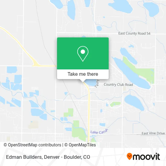 Edman Builders map