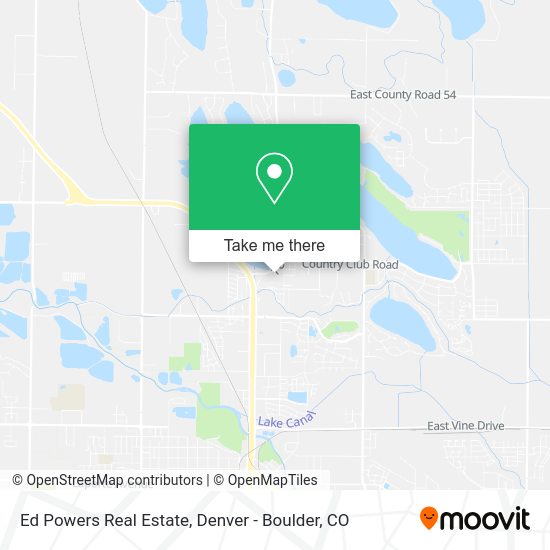 Ed Powers Real Estate map