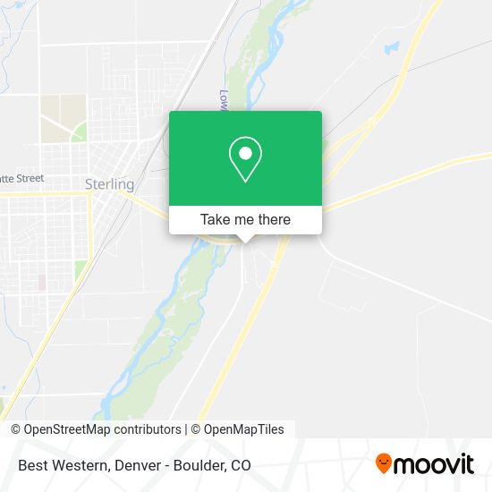 Mapa de Best Western