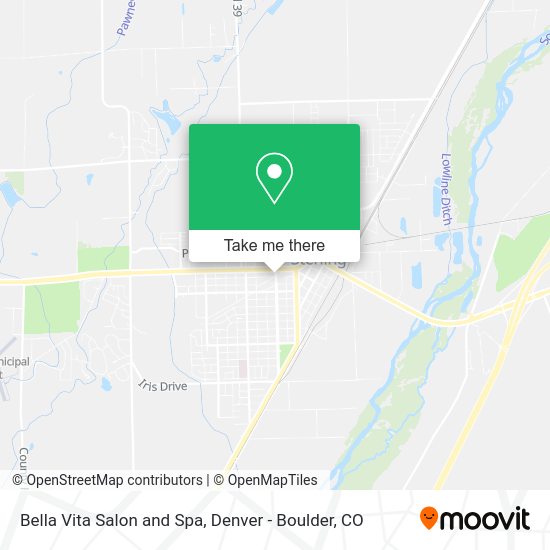 Bella Vita Salon and Spa map