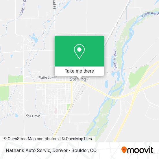 Nathans Auto Servic map