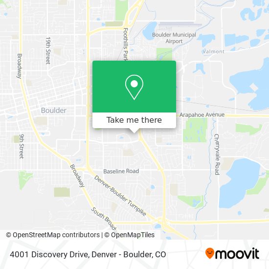 4001 Discovery Drive map