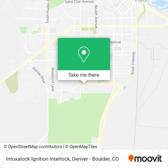 Intoxalock Ignition Interlock map