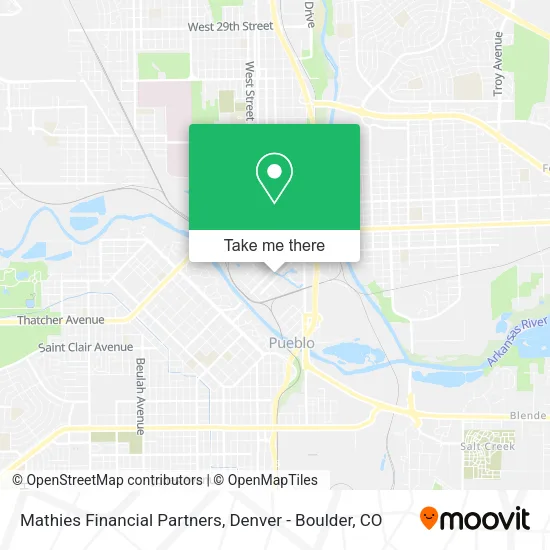 Mathies Financial Partners map