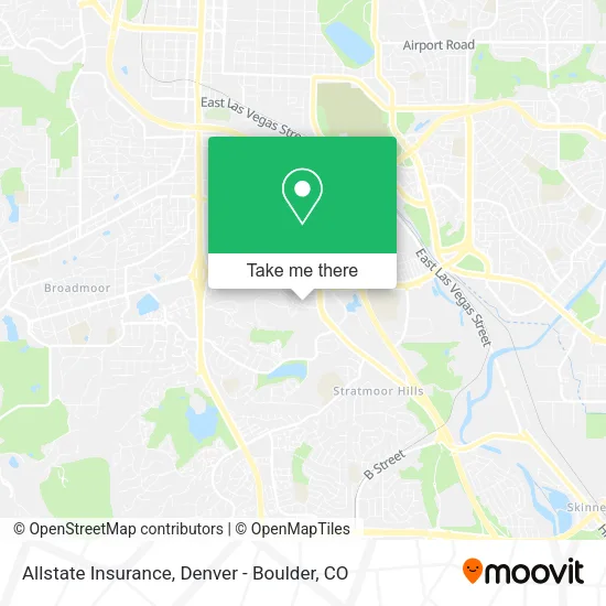 Allstate Insurance map
