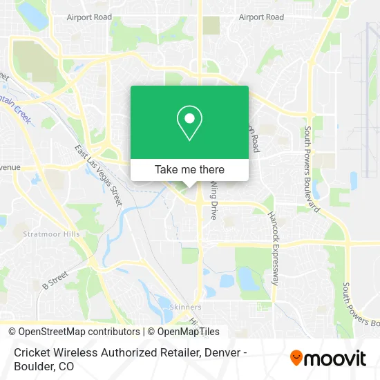 Cricket Wireless Authorized Retailer map