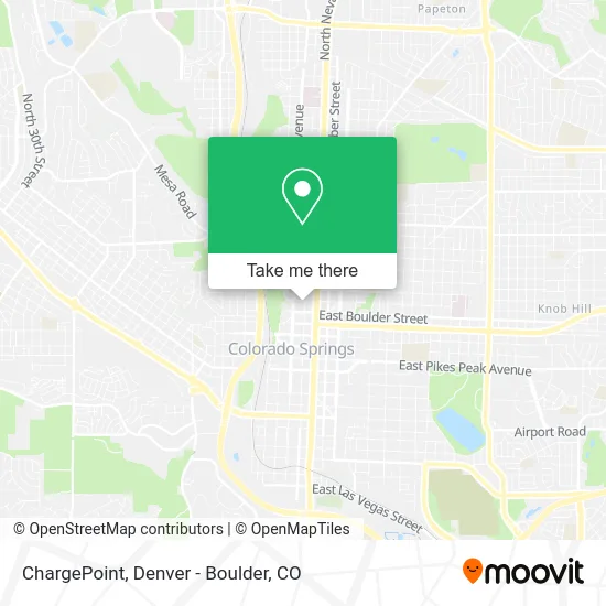 ChargePoint map