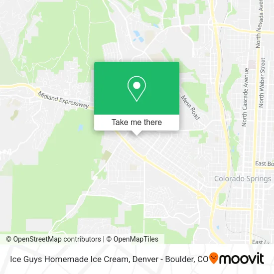 Ice Guys Homemade Ice Cream map